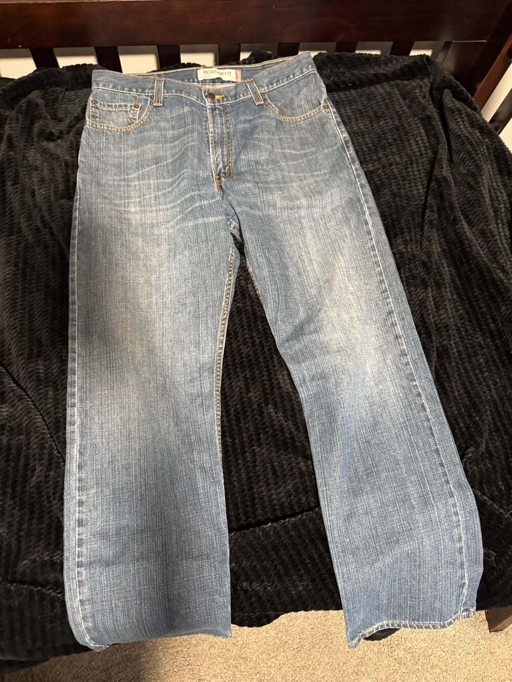 Levi's 505 Regular Fit Straight Leg Jeans